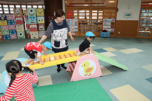 元気いっぱいサーキット遊び　ひよこ・あひる・ぺんぎん・こあら・ぱんだ・きりん