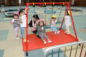 元気いっぱいサーキット遊び　ひよこ・あひる・ぺんぎん・こあら・ぱんだ・きりん