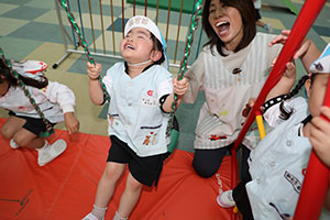元気いっぱいサーキット遊び　ひよこ・あひる・ぺんぎん・こあら・ぱんだ・きりん