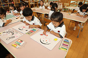 お父さんの絵の練習　さくら