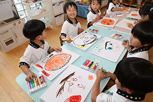 お父さんの絵の練習　さくら
