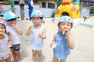 シャボン玉　楽しかったね　こあら