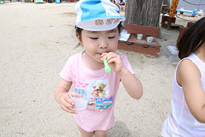 シャボン玉　楽しかったね　こあら