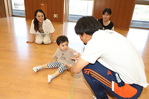 キッズクラブの親子体操教室　キッズ木曜コース