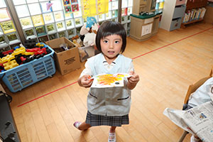 洗濯物の制作　ぱんだ