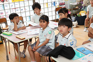 習字教室　　年長組