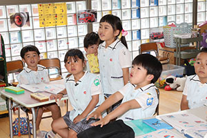 習字教室　　年長組