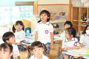 習字教室　　年長組