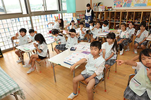 習字教室　　年長組