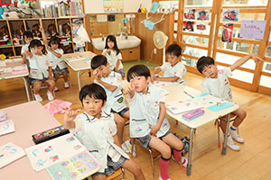 習字教室　　年長組
