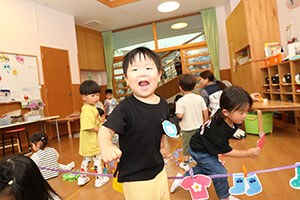 洗濯ばさみ遊び　ぺんぎん