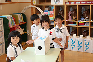 科学教室　「空気のパワー」について学びました　　ひまわり・さくら・たんぽぽ