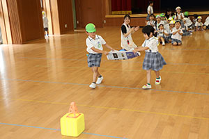 Ｂ組とぱんだ組の大運動会！