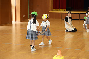 Ｂ組とぱんだ組の大運動会！