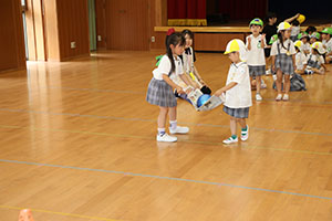Ｂ組とぱんだ組の大運動会！