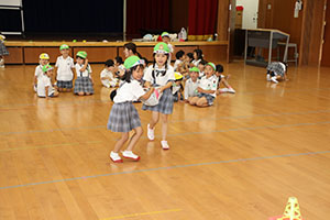 Ｂ組とぱんだ組の大運動会！