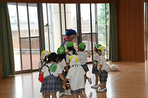 Ｂ組とぱんだ組の大運動会！