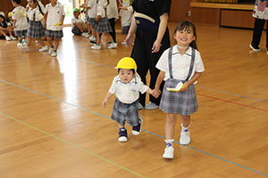 Ｂ組とぱんだ組の大運動会！