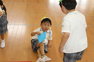 Ｂ組とぱんだ組の大運動会！