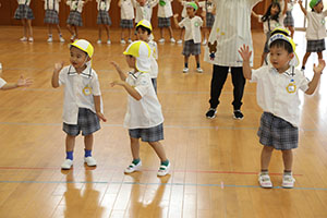 Ｂ組とぱんだ組の大運動会！