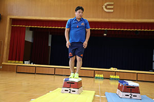 体操教室　ー跳び箱ー　ひまわり