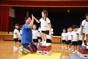 体操教室　ー跳び箱ー　ひまわり