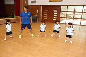 体操教室　ー跳び箱ー　ひまわり