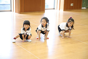 体操教室　ー跳び箱ー　すみれ