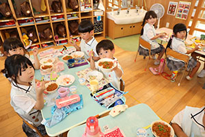 ピーマンの収穫　E