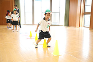サッカー教室がありました　A