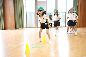 サッカー教室がありました　A