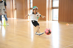 サッカー教室がありました　A
