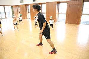 サッカー教室がありました　A