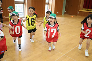 サッカー教室がありました　A