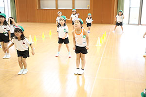 サッカー教室がありました　A