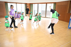 サッカー教室がありました　A
