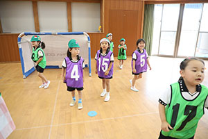 サッカー教室がありました　A