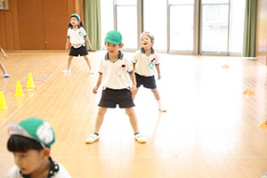 サッカー教室がありました　A