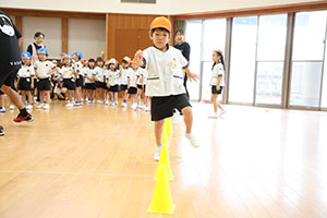 サッカー教室がありました　D・E