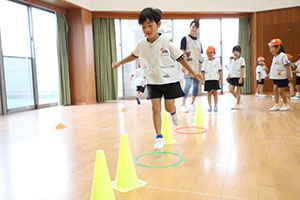 サッカー教室がありました　D・E