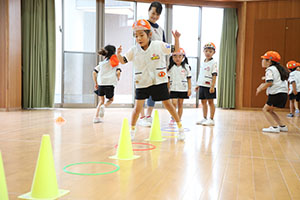 サッカー教室がありました　D・E