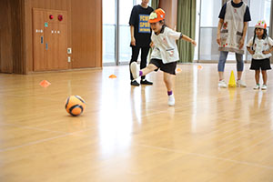サッカー教室がありました　D・E