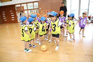 サッカー教室がありました　D・E