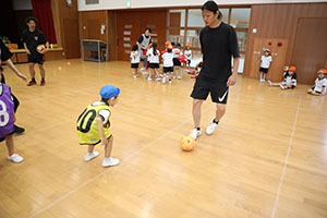 サッカー教室がありました　D・E