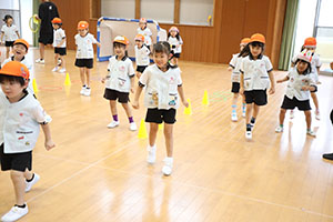 サッカー教室がありました　D・E