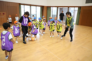 サッカー教室がありました　D・E