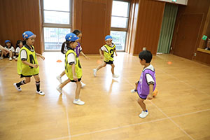 サッカー教室がありました　D・E