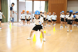 サッカー教室がありました　D・E