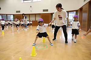 サッカー教室がありました　B・C