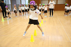 サッカー教室がありました　B・C
